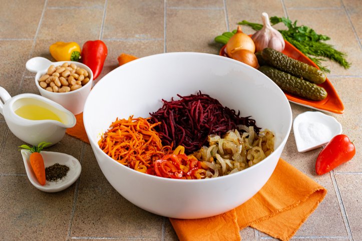 обсмажені овочі