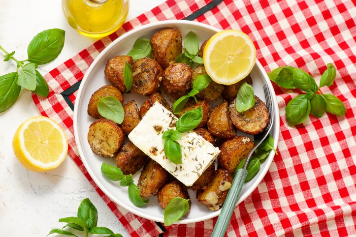 картопля з фетою