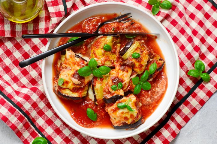 Ролатіні з баклажанів