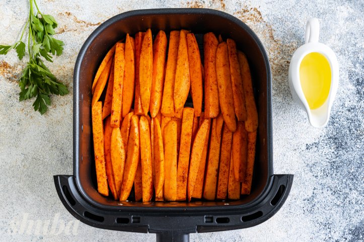 батат в аерогрилі