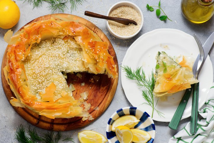 пирог спанакопита