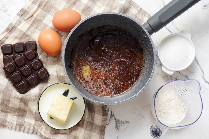 розтоплений шоколад