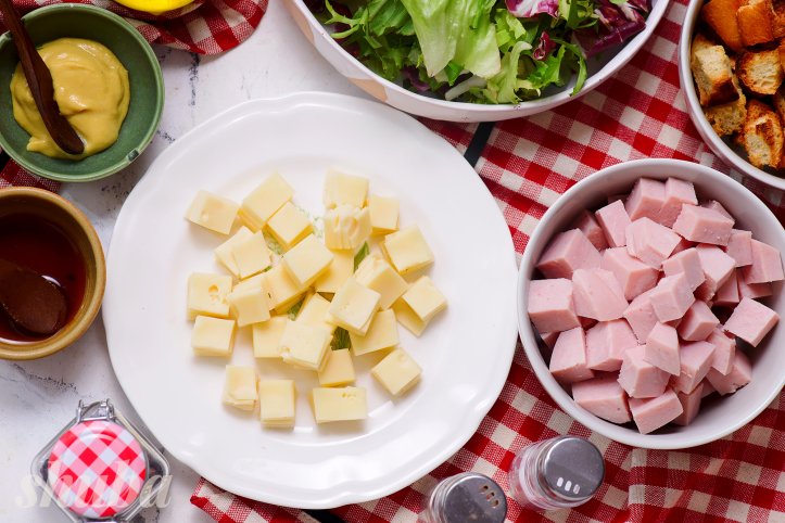 сыр и ветчина