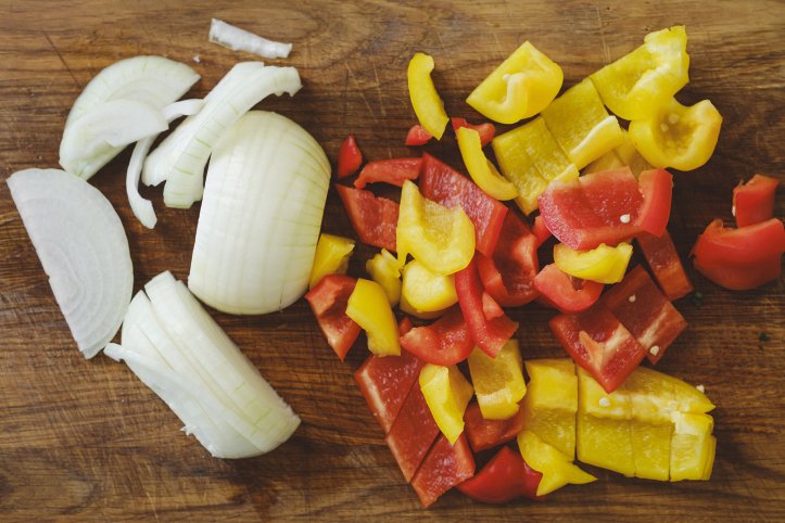 цибуля та перець