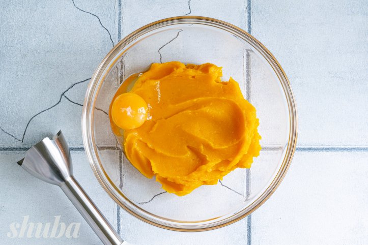 гарбузове пюре з яйцем