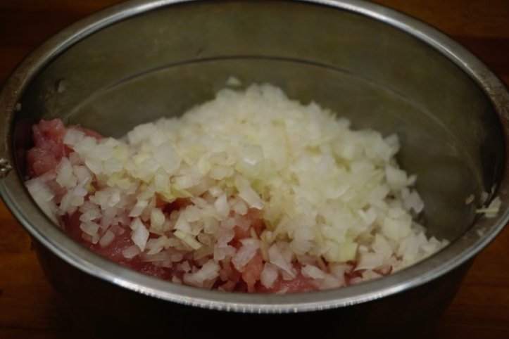 фарш з цибулею