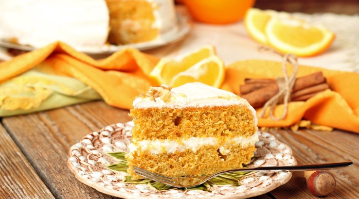 Кабачковий пиріг з апельсинами