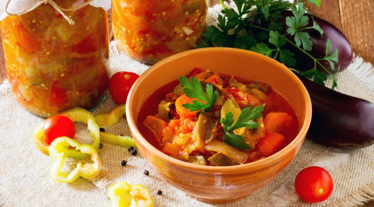 Мариновані овочі по-грецьки