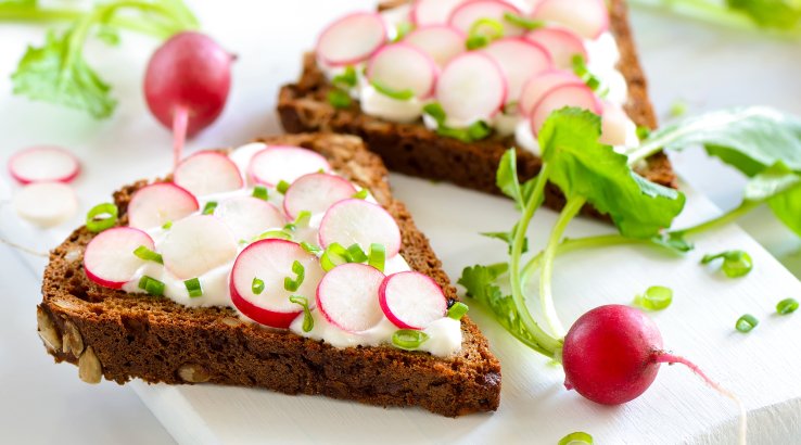 Бутерброди з редискою