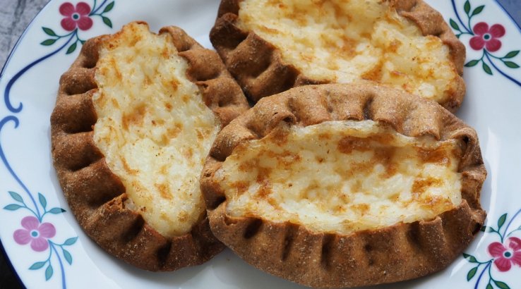 Картопляні відкриті пиріжки