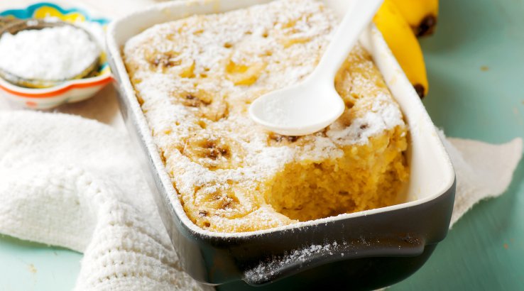 Банановий пудинг