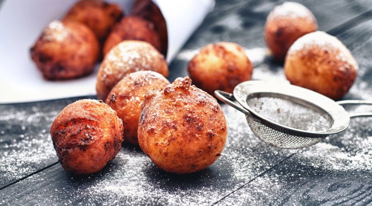 Сирні пончики