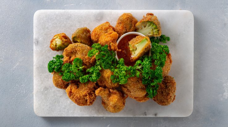 Капуста броколі у клярі