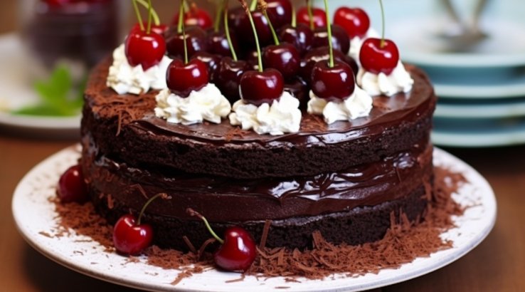 Класичний торт «П’яна вишня»