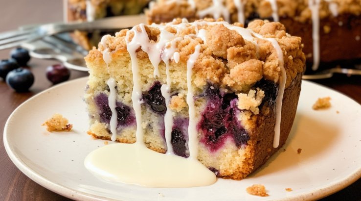 Чорничний пиріг без глютену