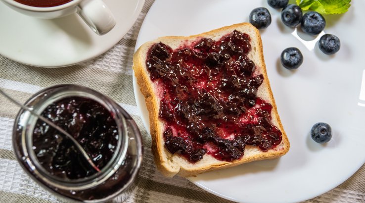 Чорниці з цукром