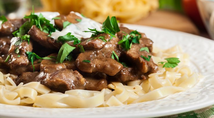 Підлива з м'ясом