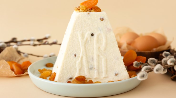 Сирна паска з медом