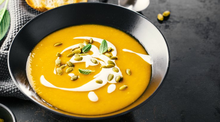 Гарбузовий суп з карі