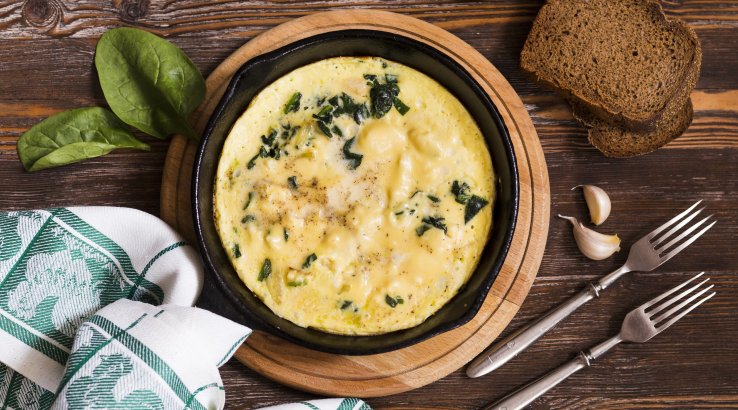 Фритата із сиром