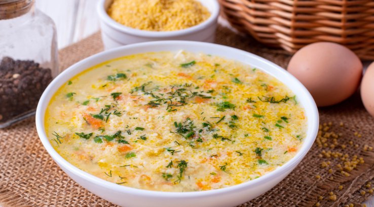 Густий суп з пшона