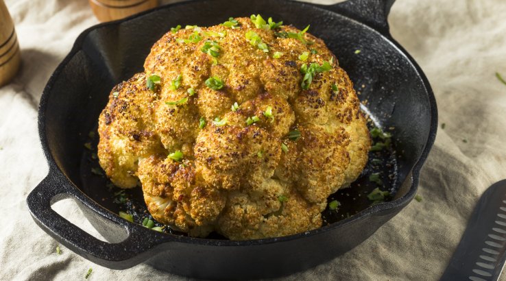 Фарширована цвітна капуста з сиром