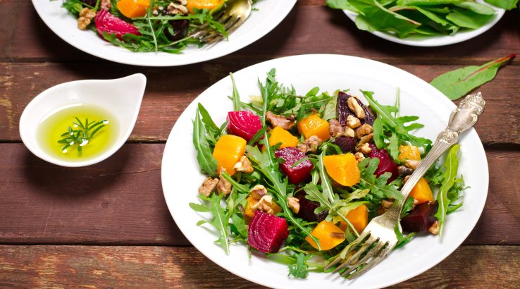 Салат з гарбузом