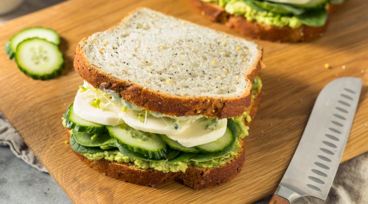 Американський сендвіч "Зелена богиня"