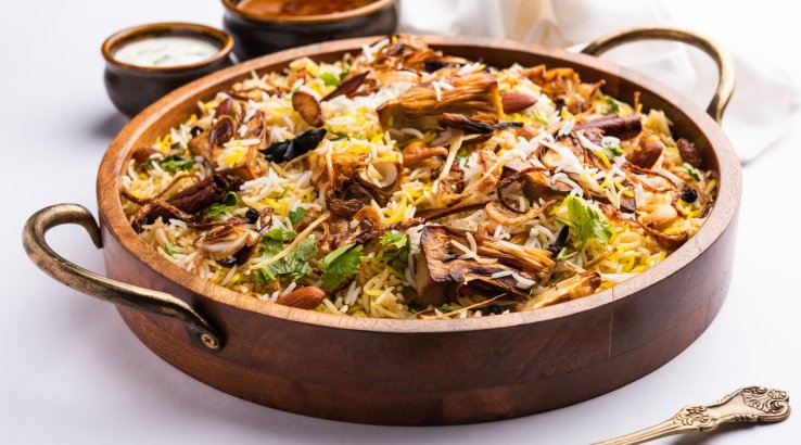 Плов з карамелізованими ерингами