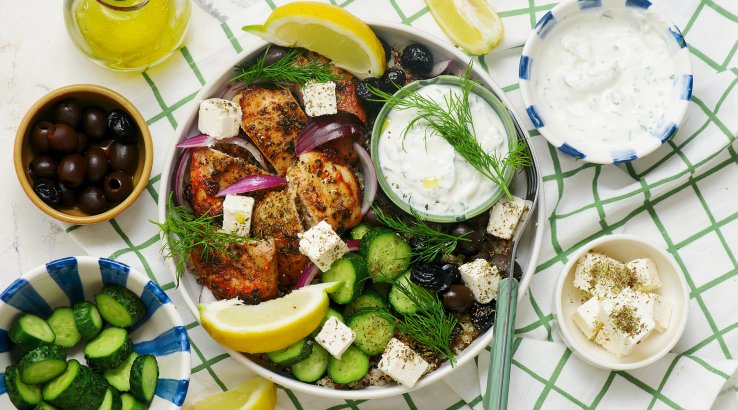 Боул з куркою