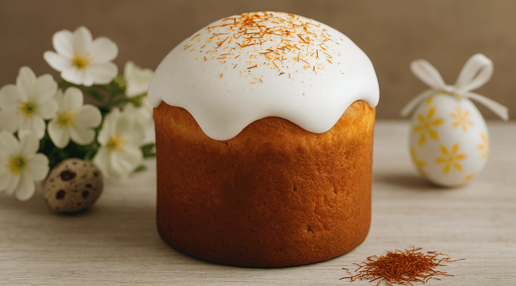 Паска із шафраном