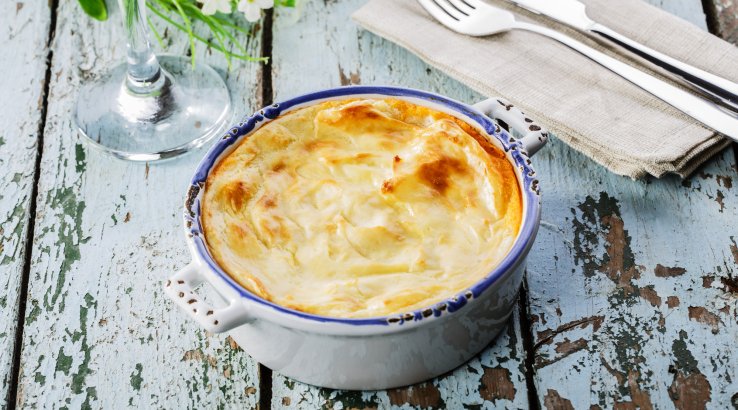 Королівська картопляна запіканка