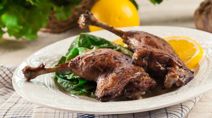 Святкова качка конфі