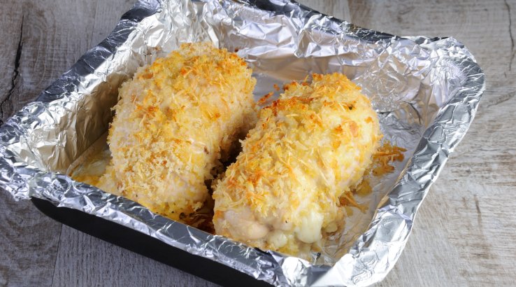 сирні курячі рулетики