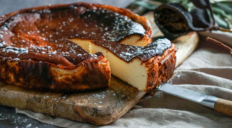 Ніжний чизкейк на сметані