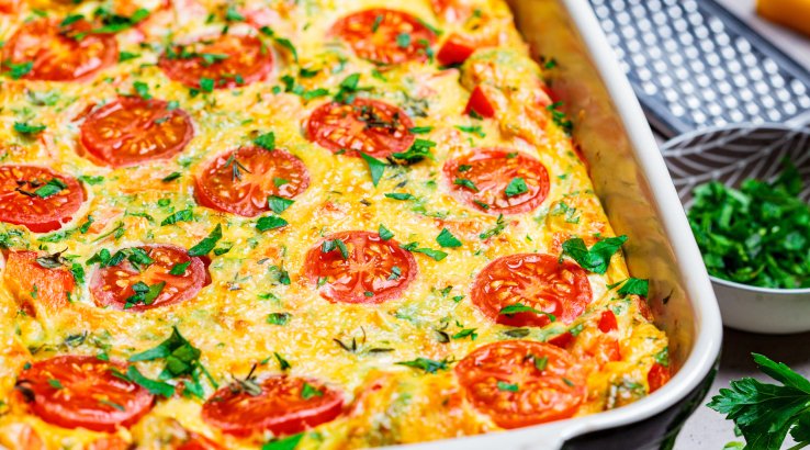 Кабачкова піца з сиром та помідорами