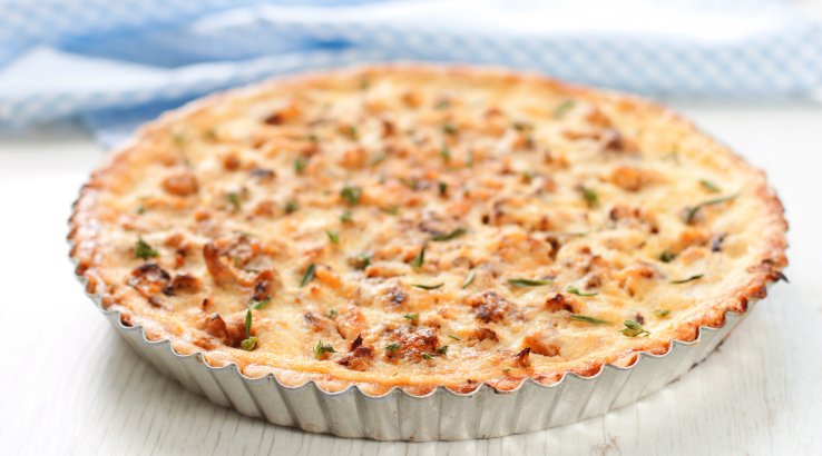 Тарт із цвітною капустою і кисломолочним сиром