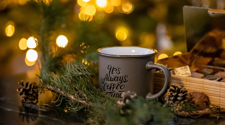 чашка кави, Новий рік