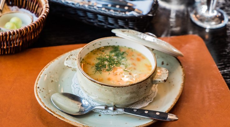 Суп з перловкою