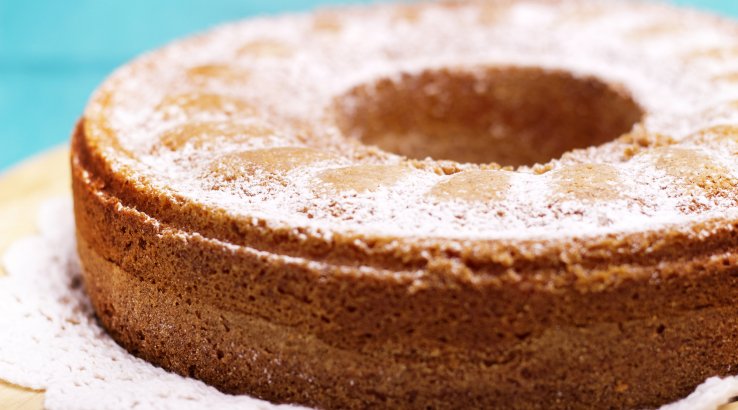 Ангельский ванильный торт