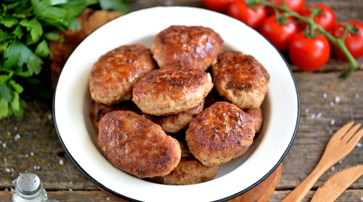 Котлети з міксом м'яса