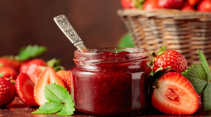 Густий полуничний джем