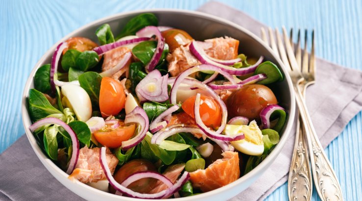 "Нісуаз" з маринованою райдужною фореллю