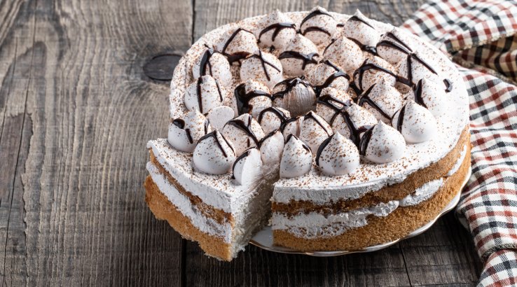 Торт із зефіром