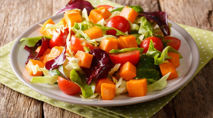 Салат з бататом