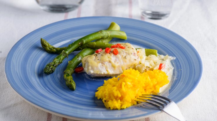 Тріска у соусі