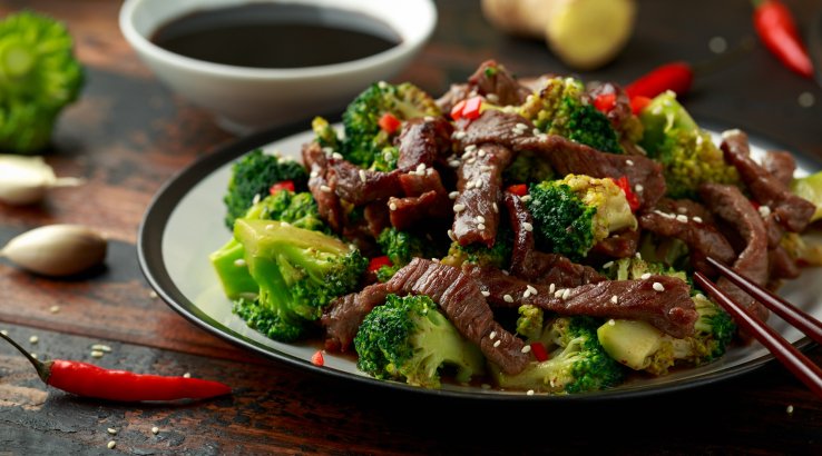 Яловичина з броколі по-китайськи