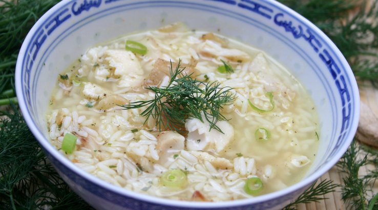 Суп з минтаєм