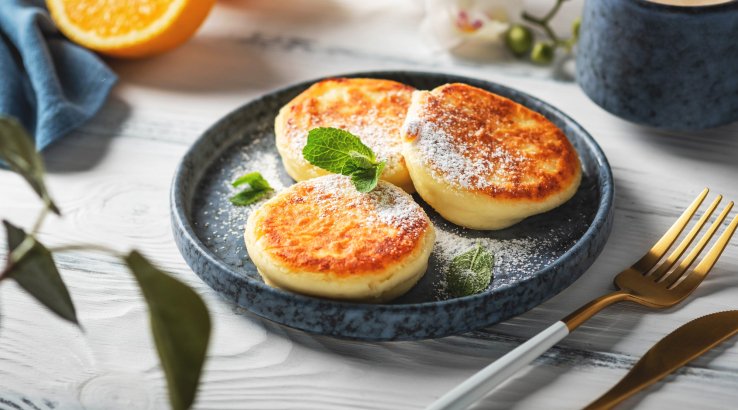 Оладки з апельсином