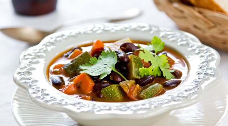 Томатний суп з кабачками